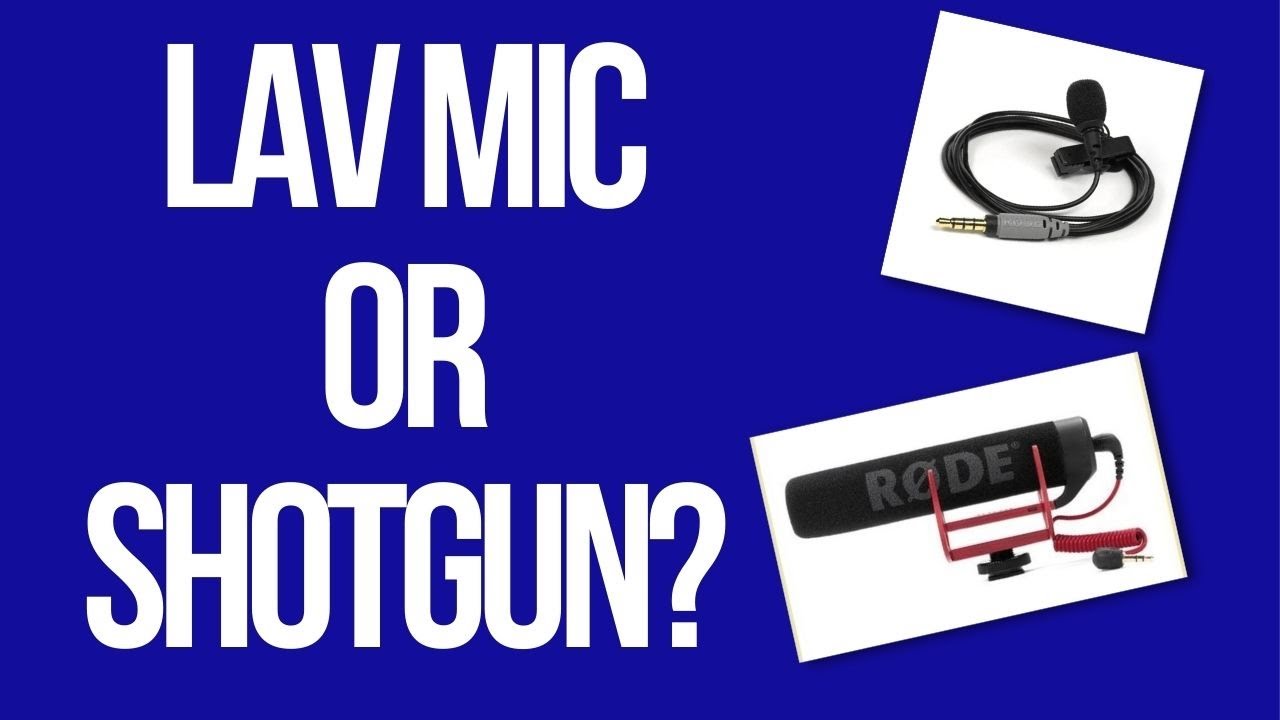 Lavalier mic VS Shotgun Mic | Best Audio for video 2021