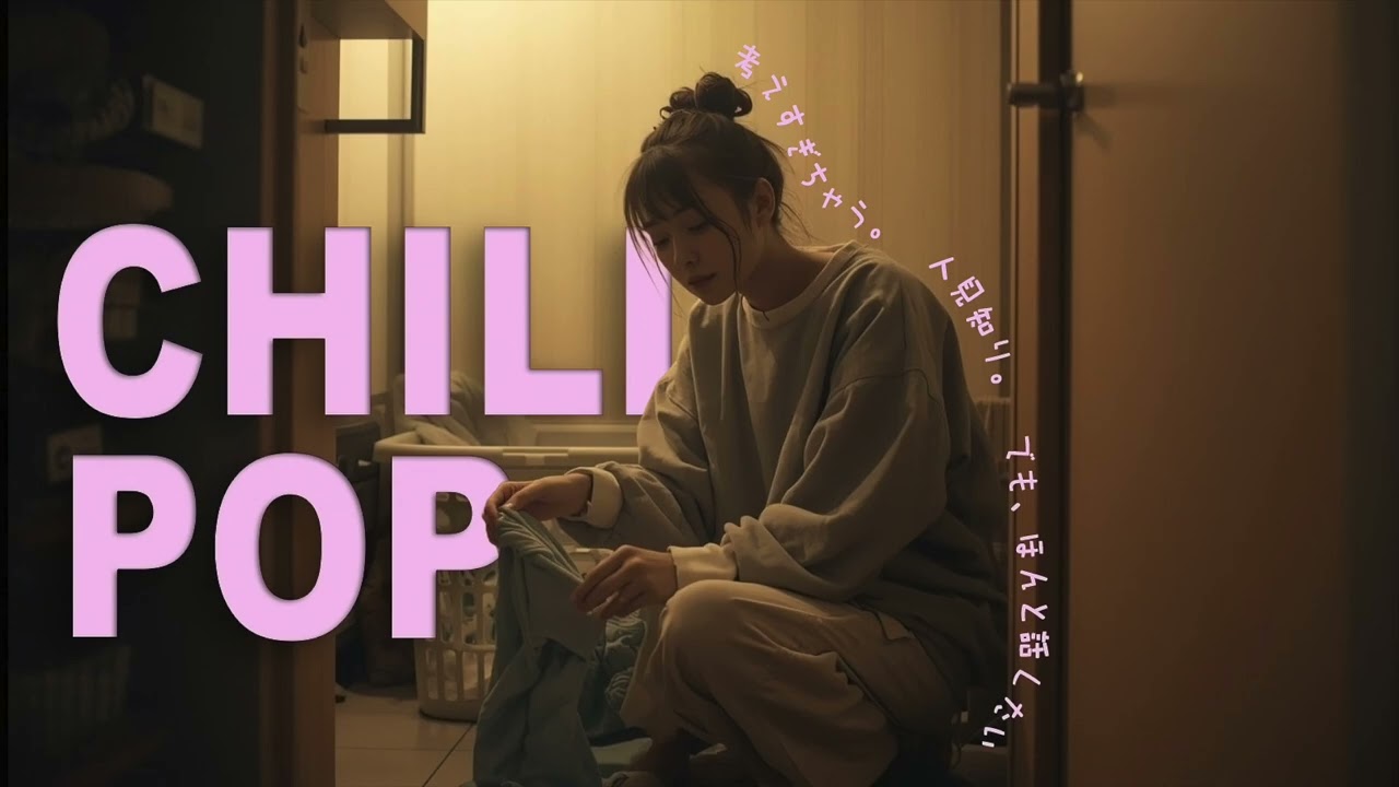 Latte Night Chill Pop｜考えすぎる人見知りの夜｜Study / Relax