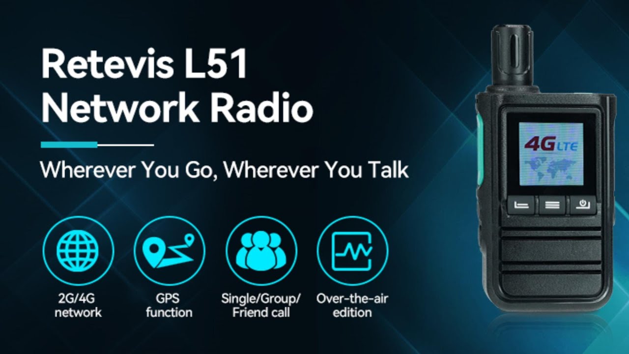 RETEVIS L51 THE ULTIMATE POC RADIO FOR ASIAN COUNTRIES