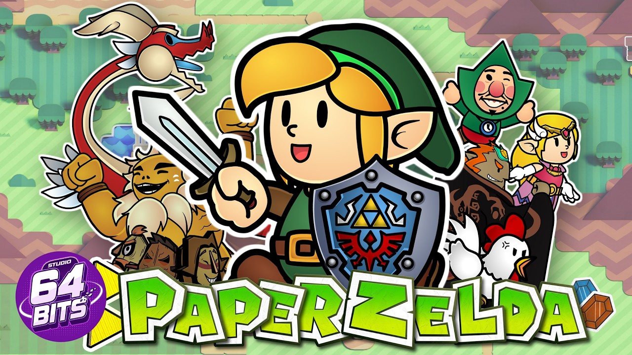 64 Bits - Paper Zelda (A Crafted Parody)