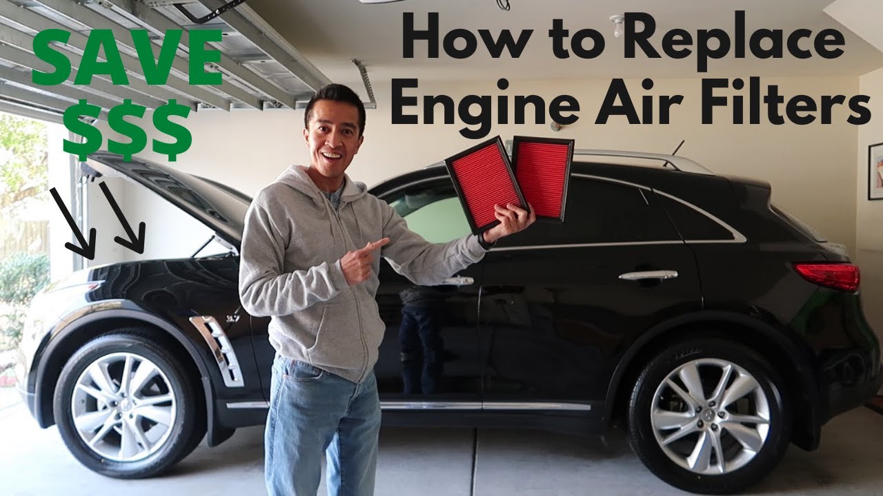 How to Replace Engine Air Filters Infiniti QX70 – DIY So Easy!