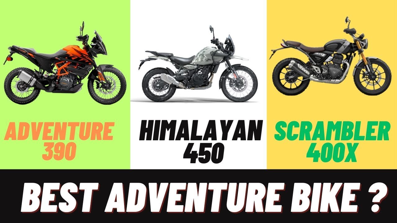 Is @royalenfield Himalayan  450 better than Scrambler 400X and ADV 390 ? | Detailed Comparison