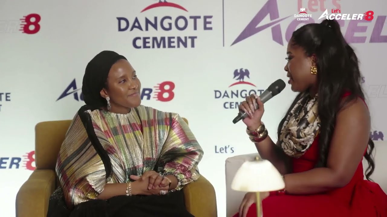 Fatima Aliko-Dangote at DCP Customer Awards 2025 with Moet Abebe #DangoteCement