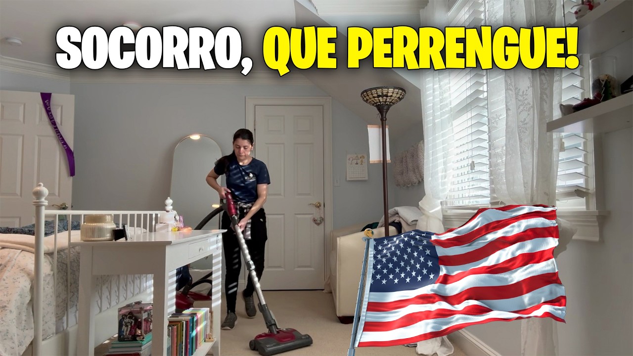 COMO É LIMPAR UMA CASA AMERICANA? 🇺🇸 Detalhes e imprevistos do trabalho