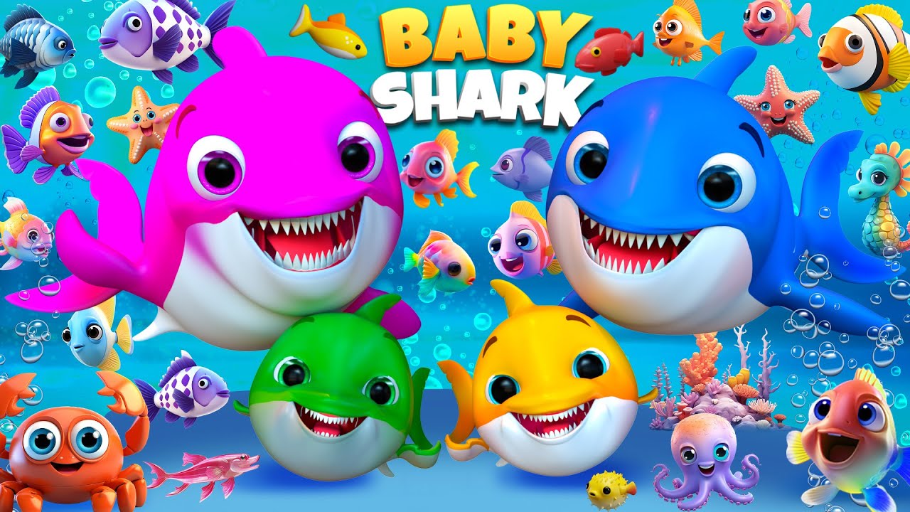 Baby Shark's Deep Sea Dive  - Fun Kids Songs & Nursery Rhymes | #BabyShark #NurseryRhymes