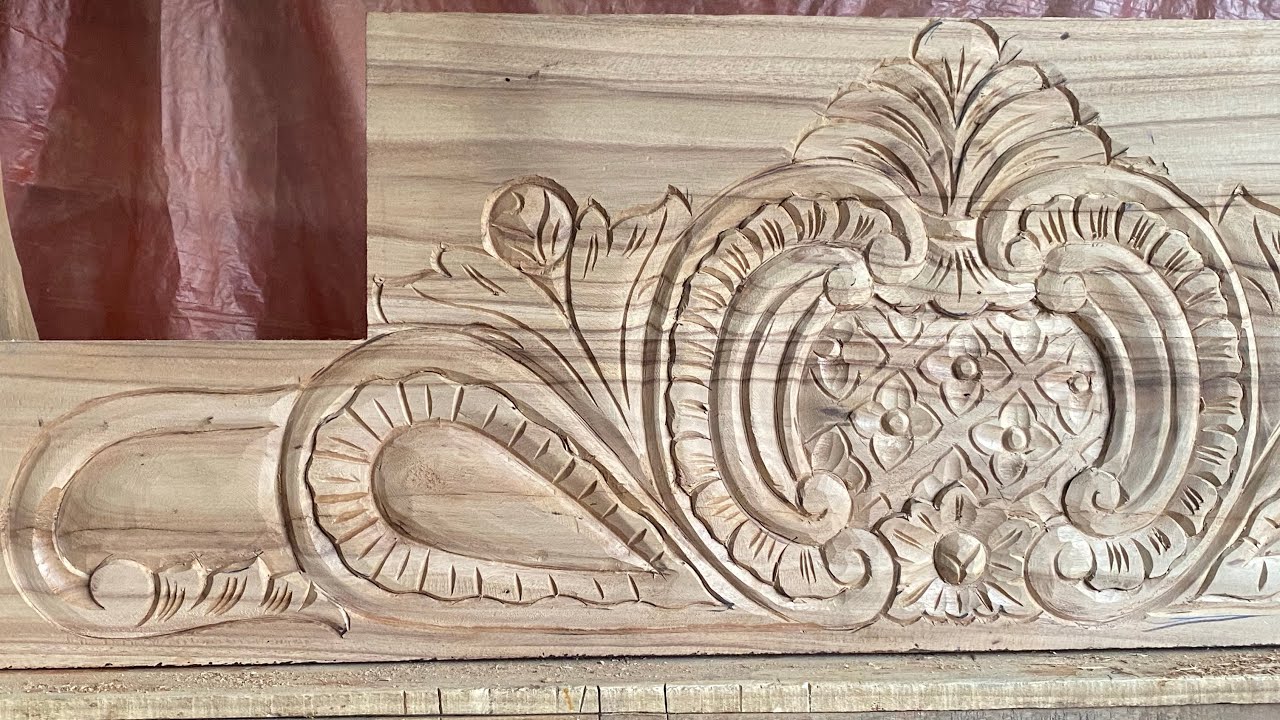 Wood carving West Bengal ka palang