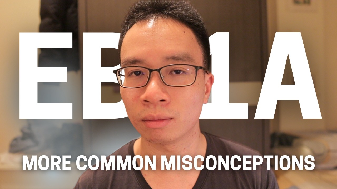 More common EB1A misconceptions
