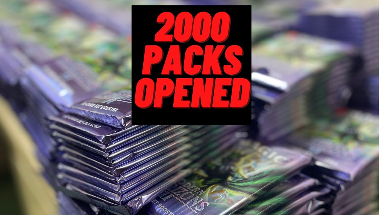 Mass box opening of modern horizons 2…. How did we do?