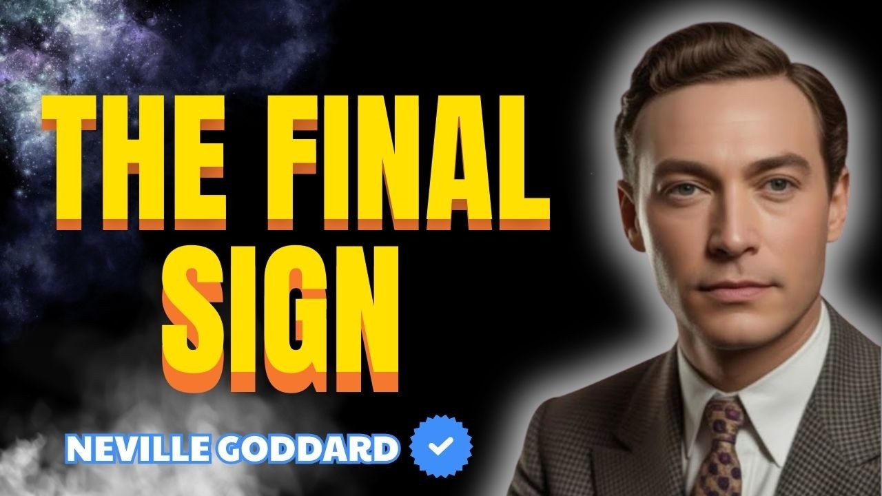 The Sign Your Manifestation Is About to Appear | Neville Goddard Law of Assumption