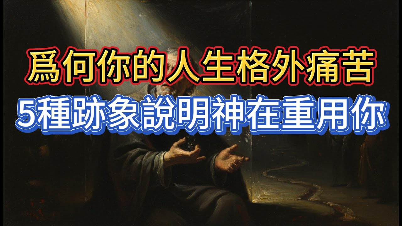 上帝爲何讓你人生如此痛苦？若出現這5種跡象，說明神正在重用你