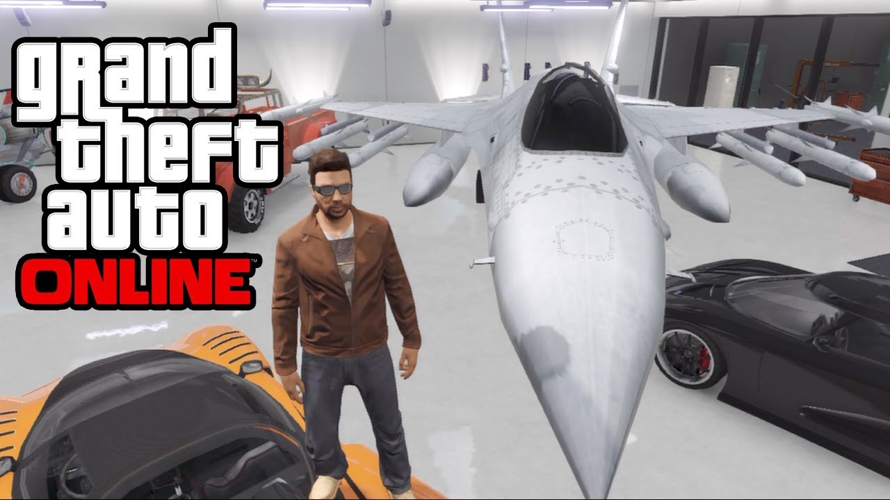 GTA 5 Online - How To Save/Insure A Jet In Your Garage! GTA Online Glitch! (GTA V Multiplayer)