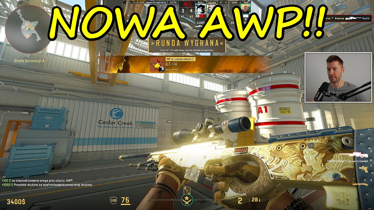 NAJNOWSZA AWP W AKCJI! | Mervo