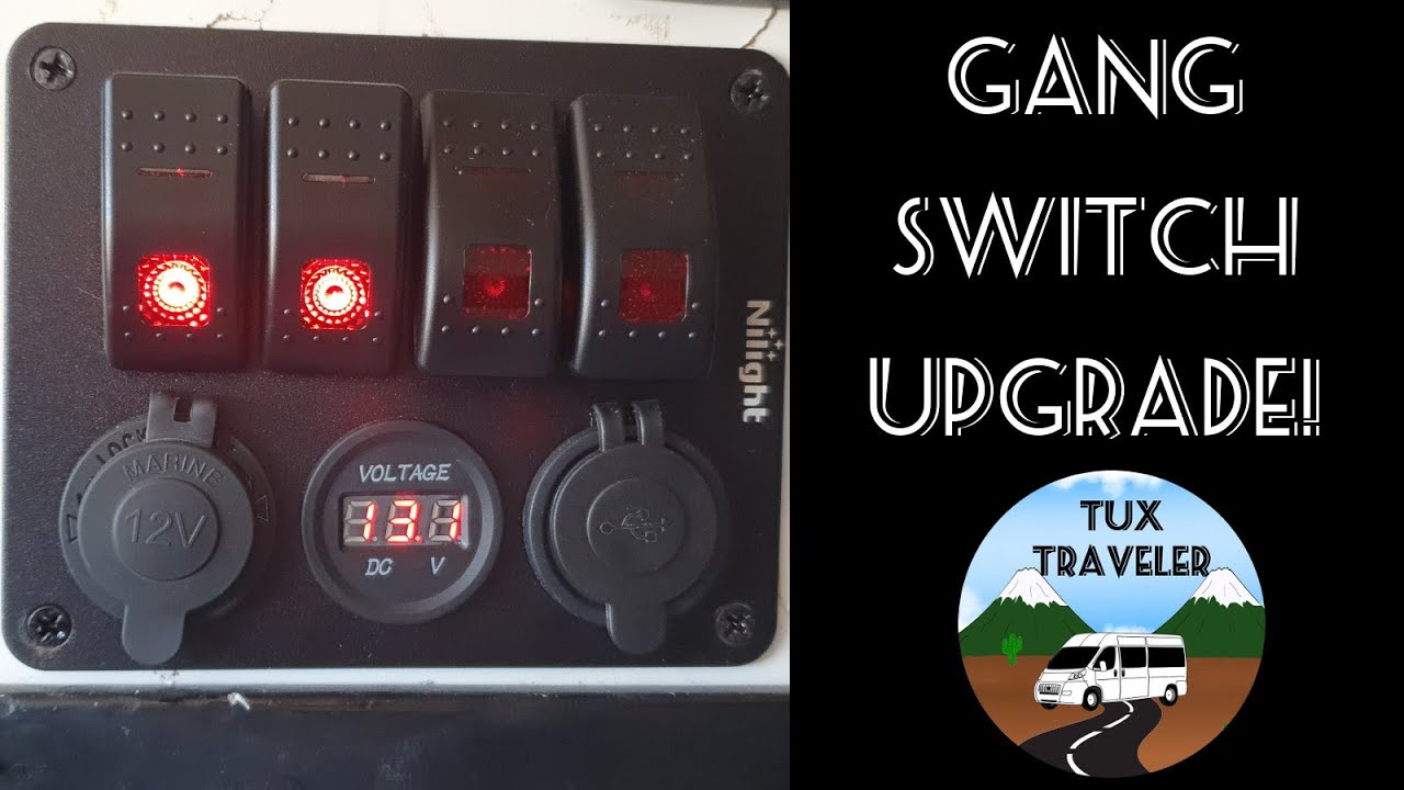 Upgrading to a Gang Switch Panel