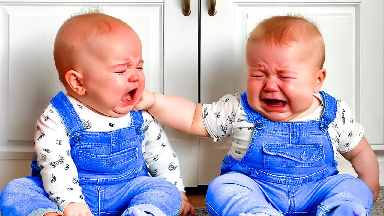 Adorable Twins Babies Playing Together - Funny Baby Videos