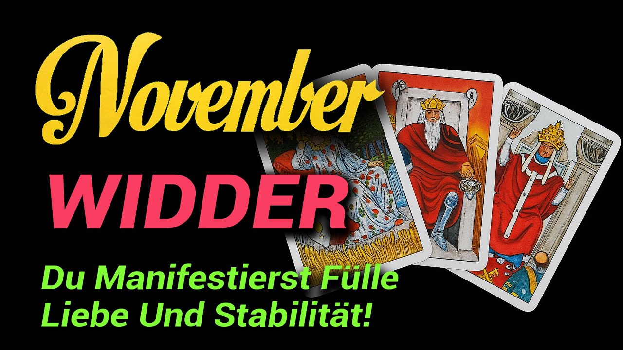 Widder ☀️ Du Manifestierst Fülle, Liebe Und Stabilität! ☀️