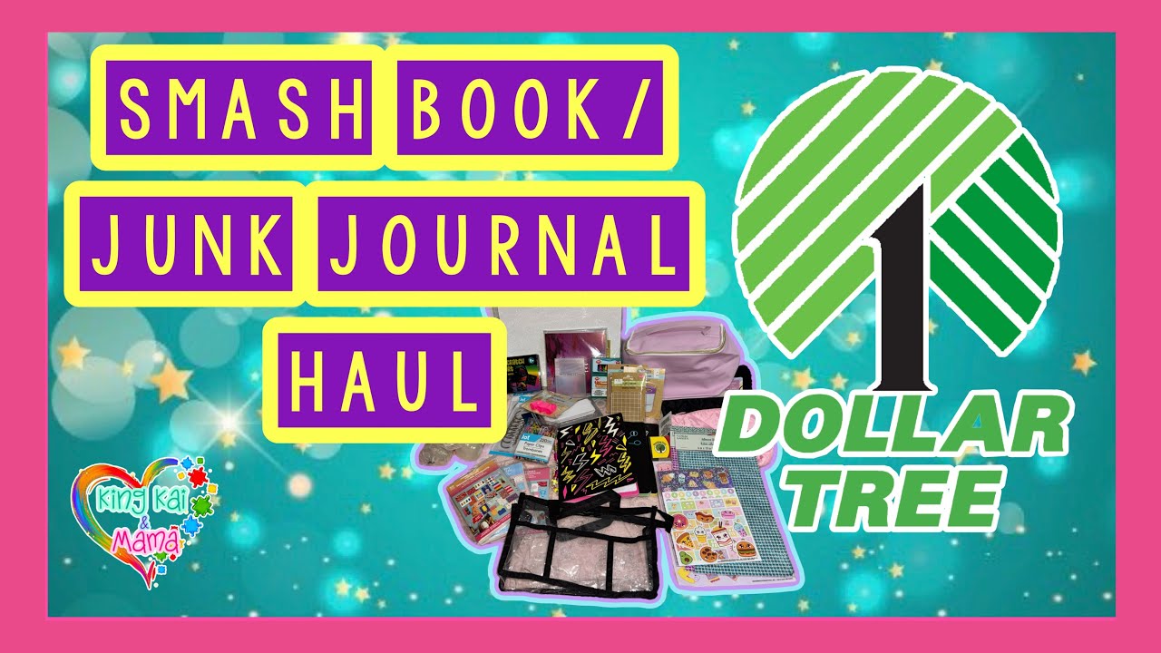 DOLLAR TREE JUNK JOURNAL/SMASH BOOK HAUL