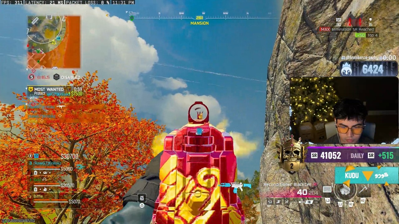 Вот как Биффл играет, чтобы подготовиться к новой версии Blackout Warzone...