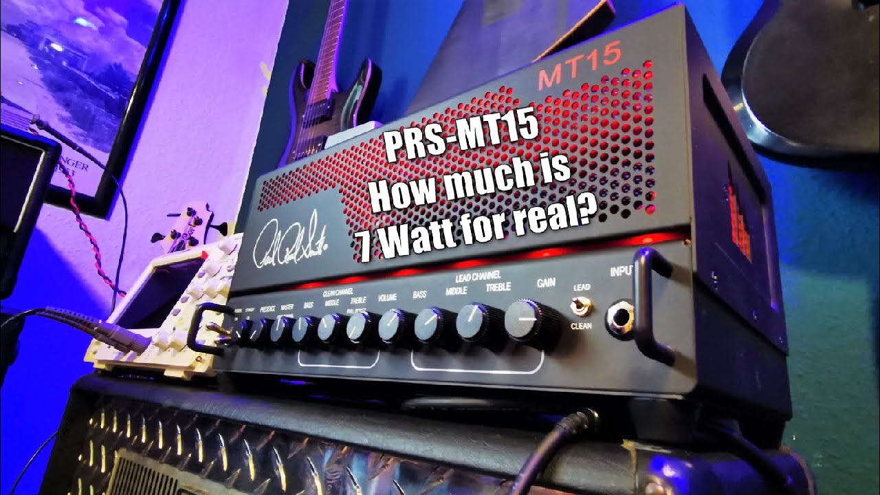 PRS MT15   How much is 7 Watt for real???