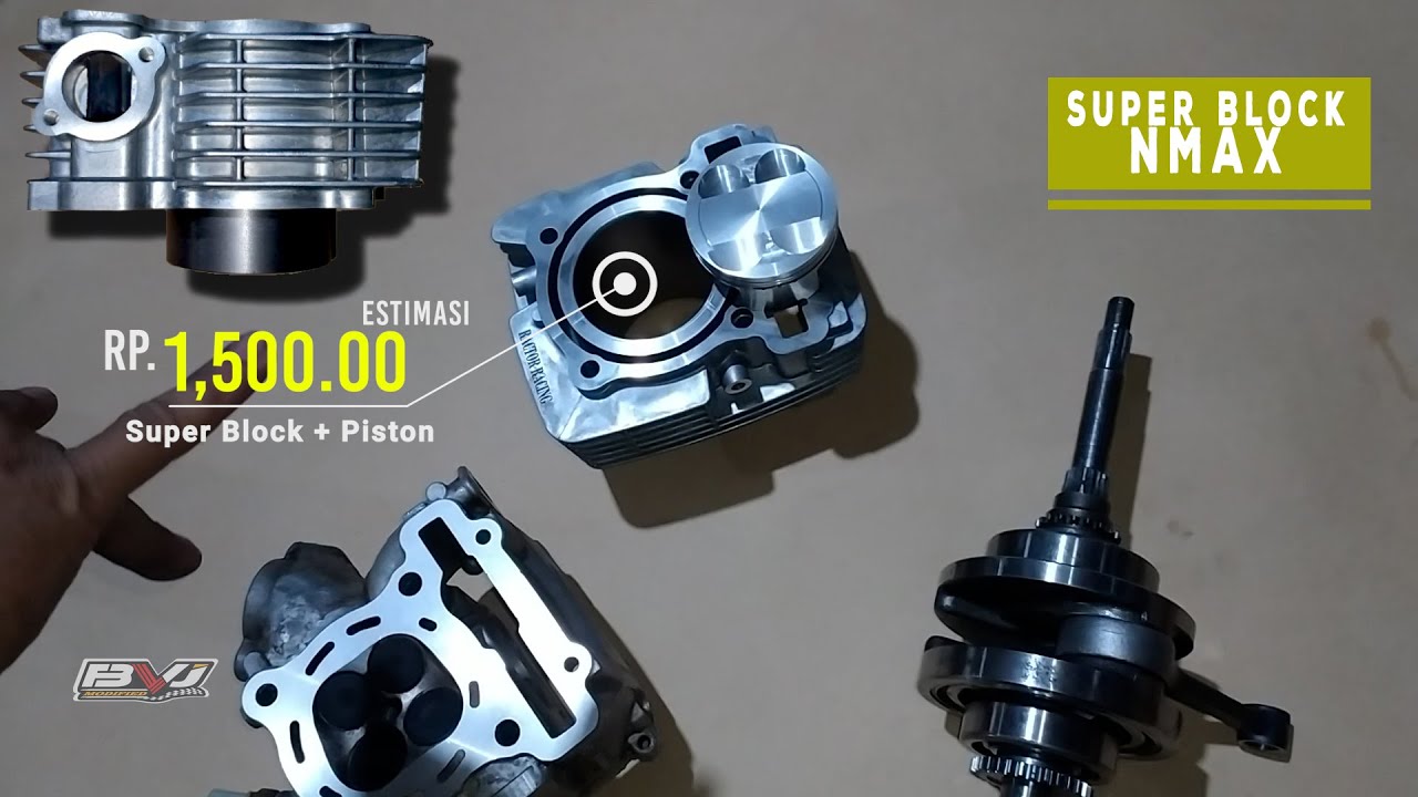 EPS.1 Review BLOK CASTING DOUBLE COOLER BRT YAMAHA NMAX (Review, Prepare Pasang, Harga)