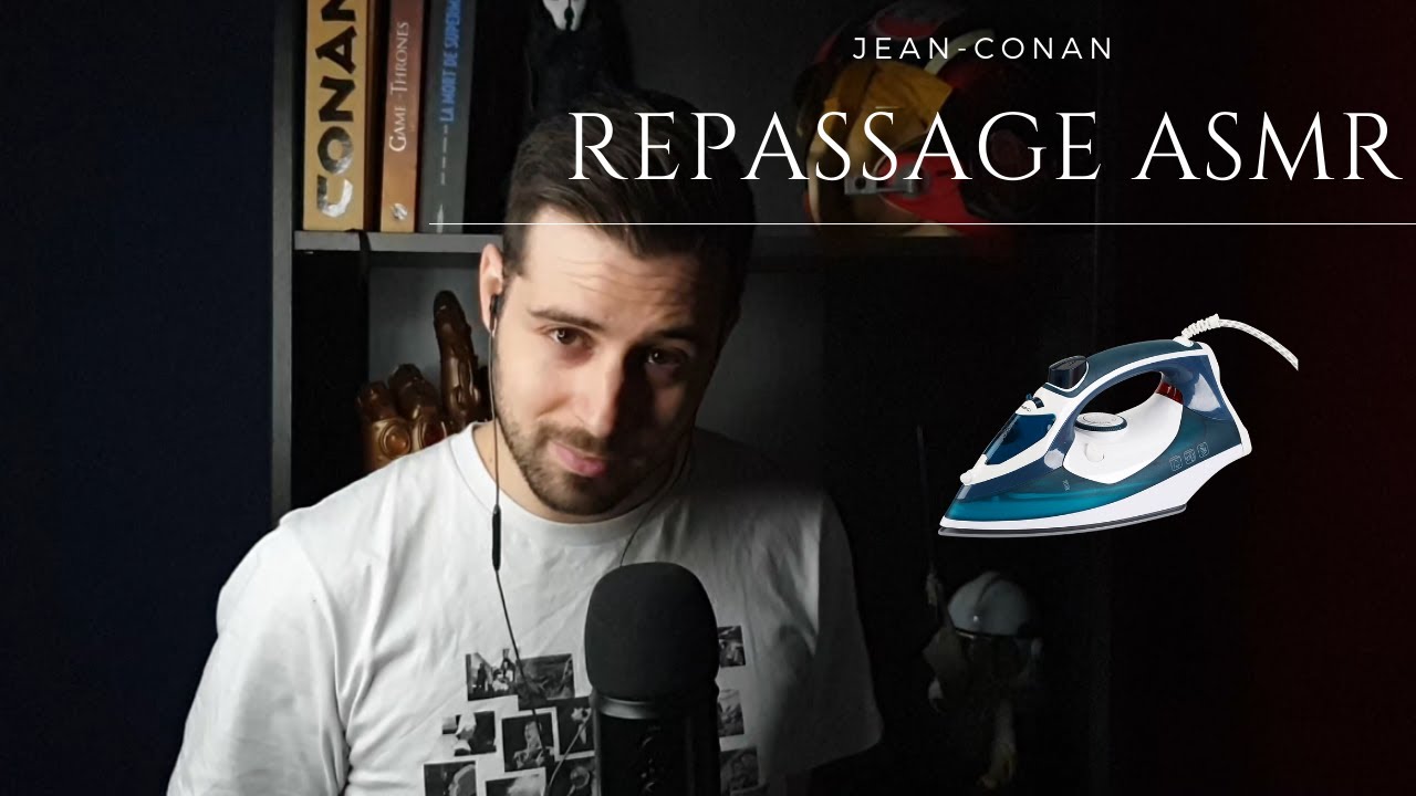 ASMR FRANÇAIS - BRUITAGE DE REPASSAGE FAIT BOUCHE - JEAN-CONAN ASMR