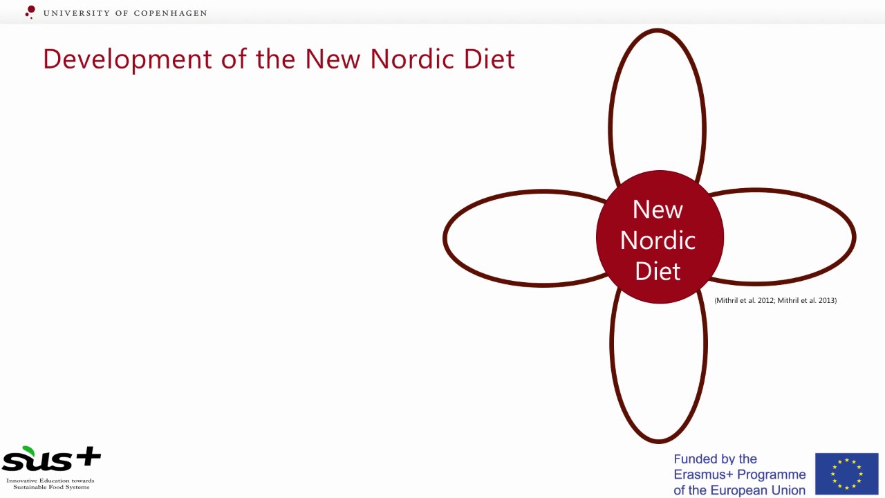 Mediterranean Diet and New Nordic Diet as sustainable diets