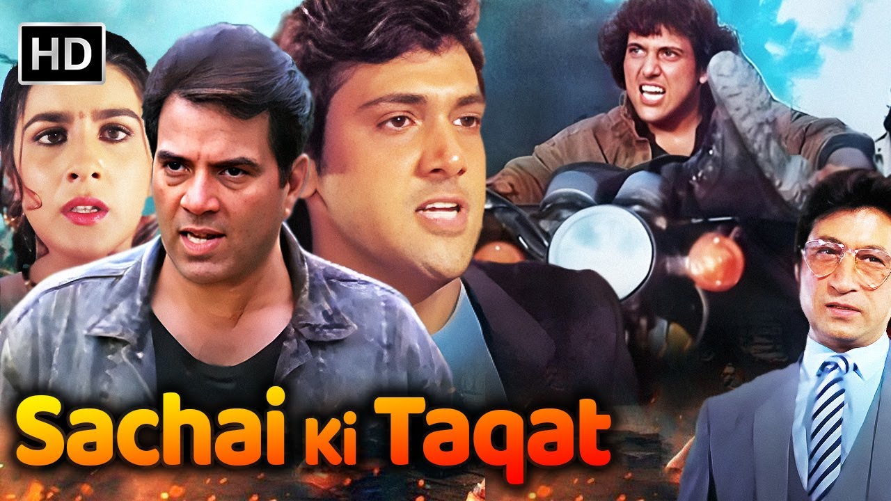 Sachai Ki Taqat | Full Movie HD | Dharmendra, Govinda, Amrita Singh | Bollywood Action Classic