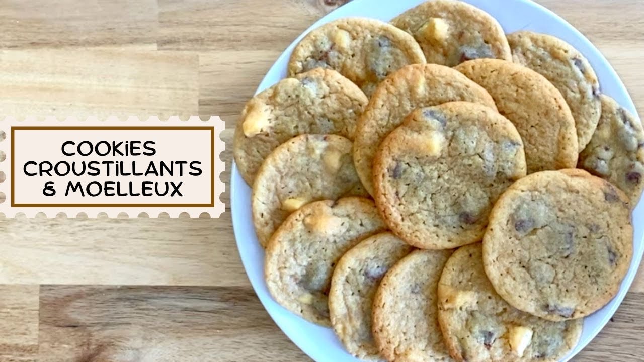 🍪 Cookies croustillants et moelleux façon subway | FACILE et RAPIDE