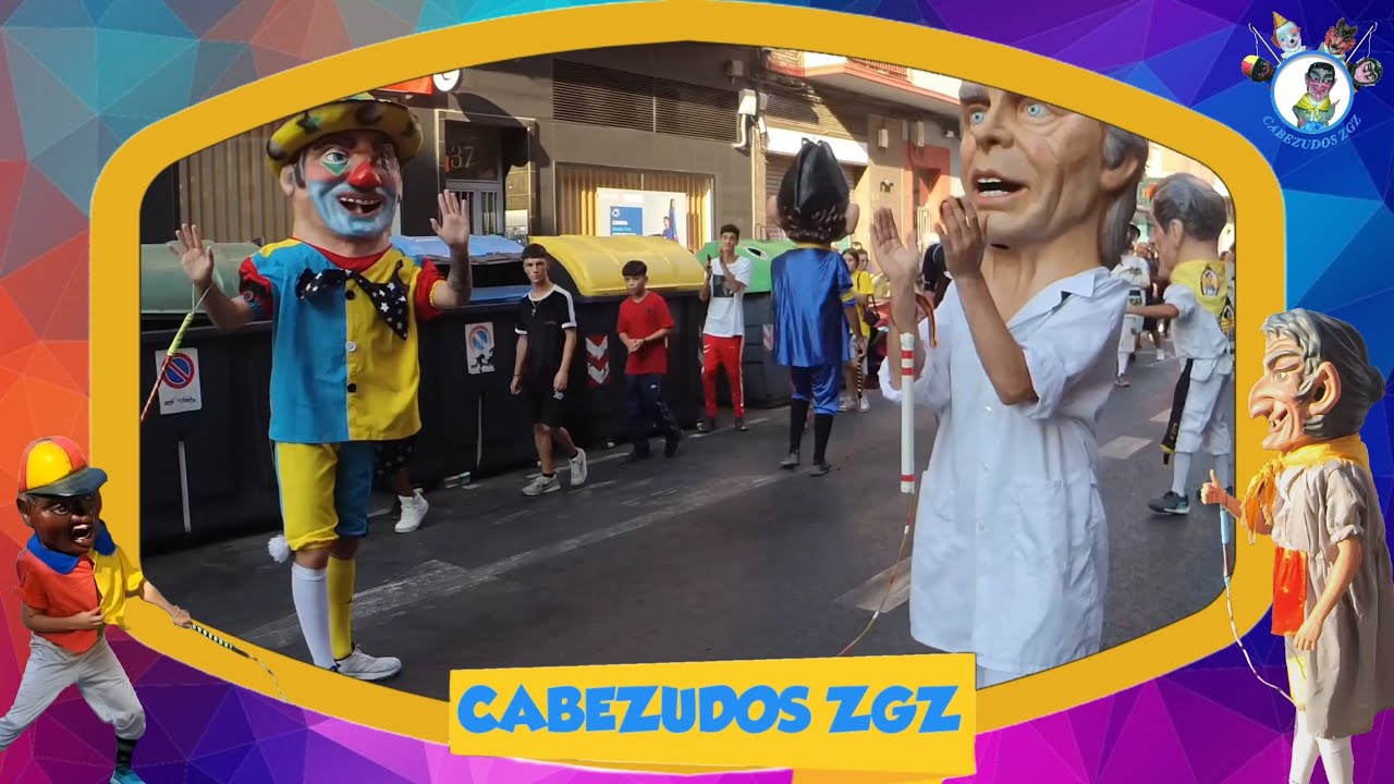Cabezudos Las Fuentes (Miercoles Tarde 30-08-2023)