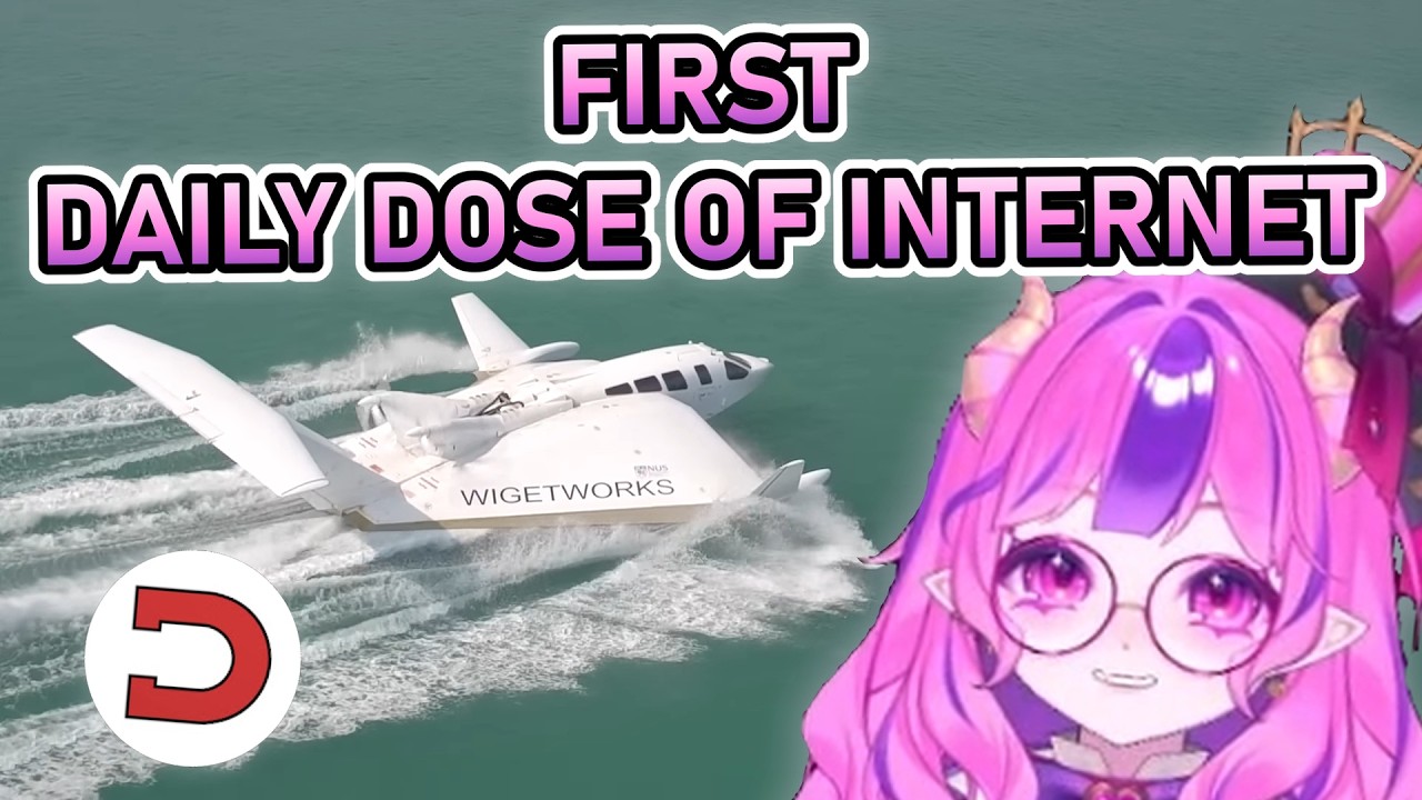 Ironmouse Reacts To The FIRST Daily Dose Of Internet 