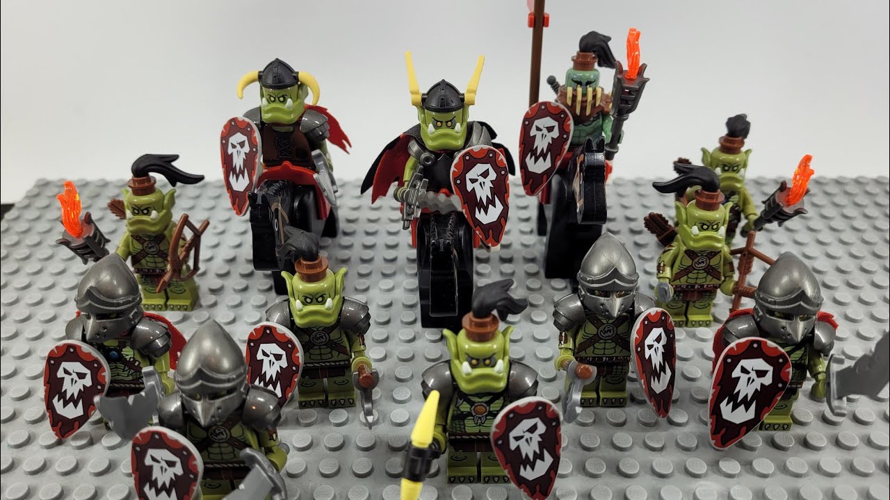 Lego Castle Orcs Army Building