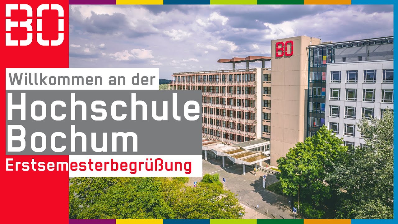 Erstsemesterbegrüßung WiSe 20/21 der Hochschule Bochum [Studieneingangsphase]