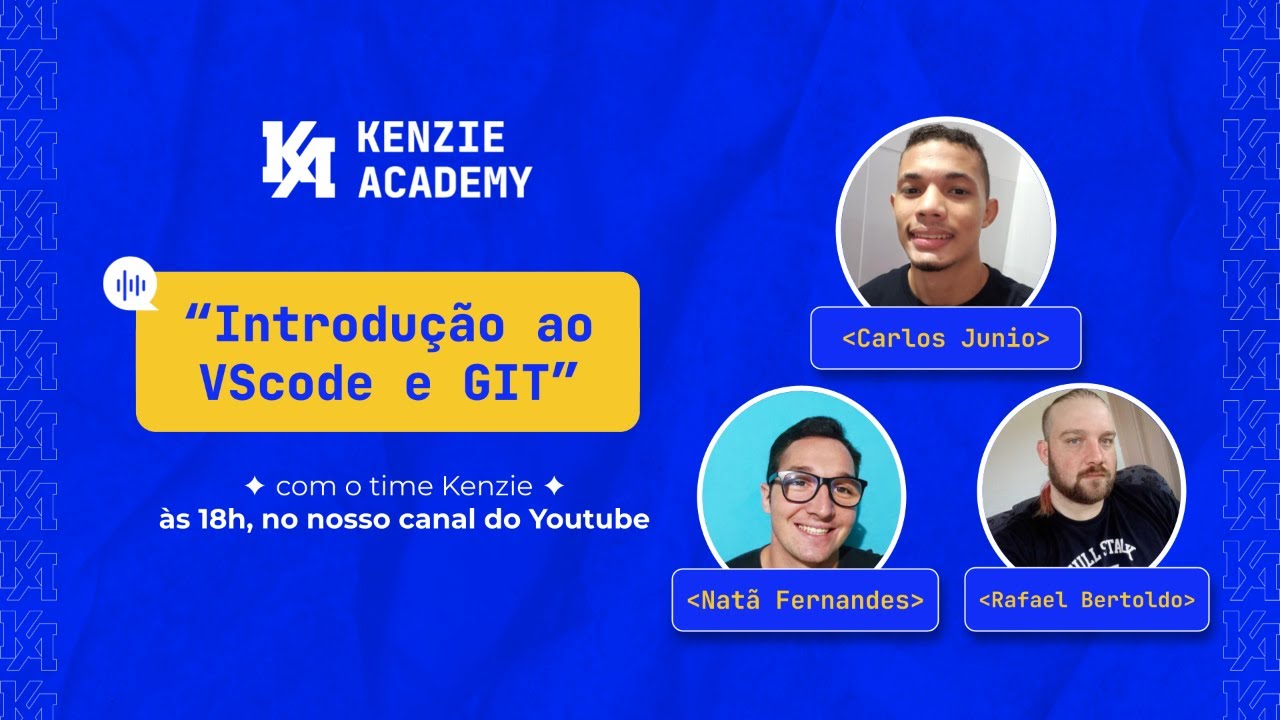 Bate-papo Kenzie: uma introdução ao VScode e ao GIT