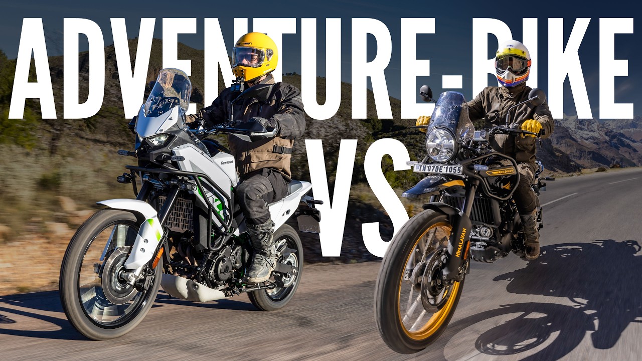 Zwei g&uuml;nstige Adventure Bikes im H&auml;rtetest &ndash; KLE 500 vs Himalayan 450