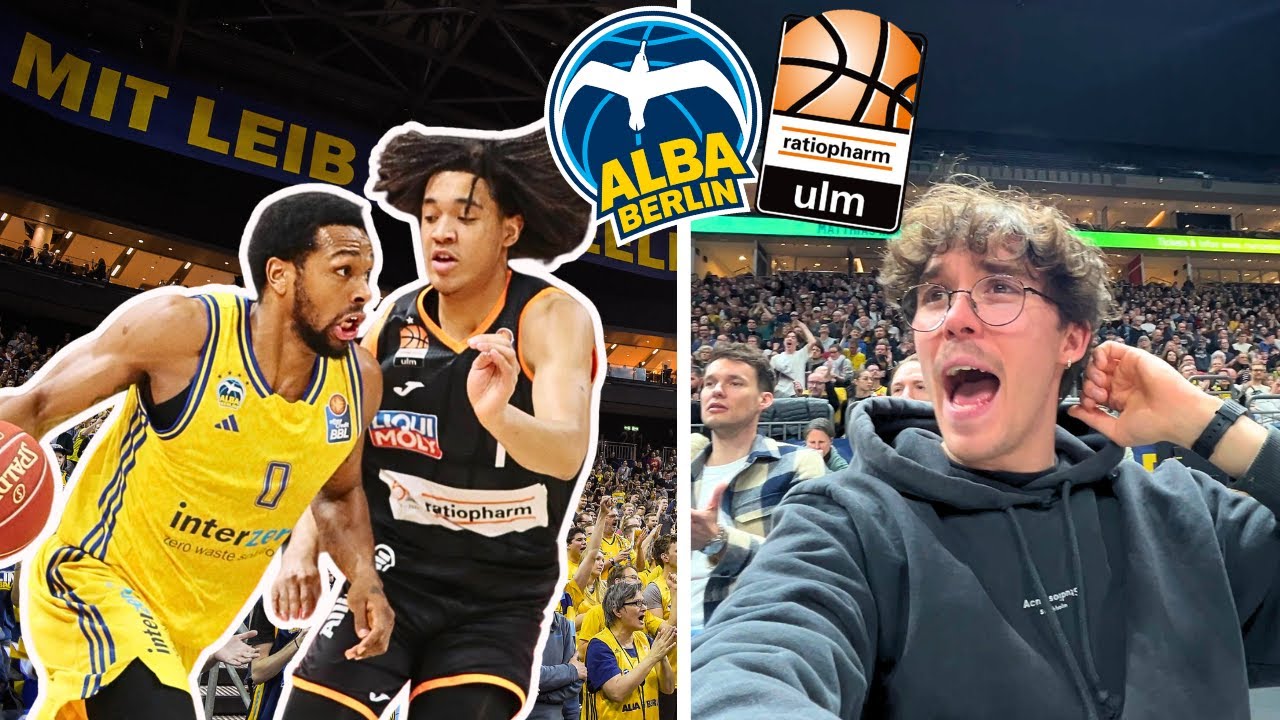DER LETZTE TEST!!🫡ALBA BERLIN VS ULM BBL STADIONVLOG