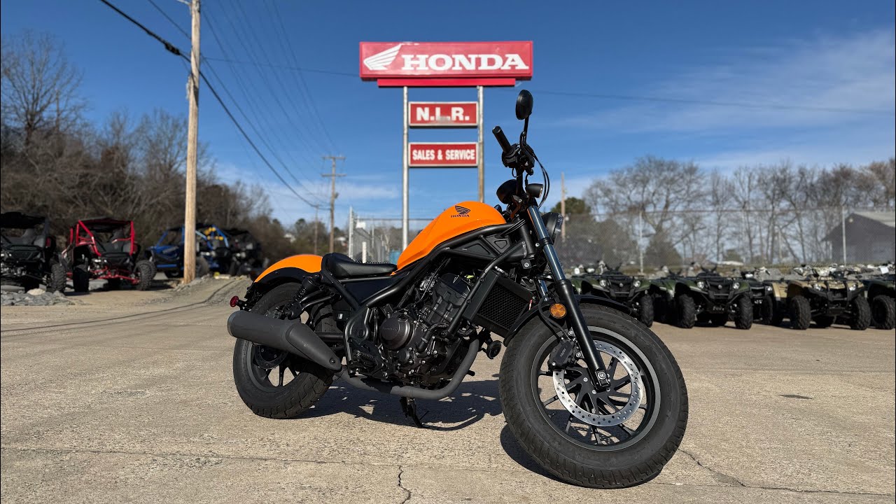 Check out this USED ￼2024 Honda Rebel 300 Base - Orange | Honda of North Little Rock