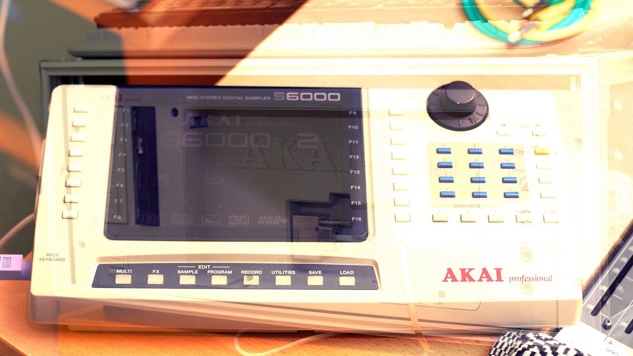 Akai S6000 custom drums and percussion's - Drum arrangement by Daniel Fletcher of D.S.