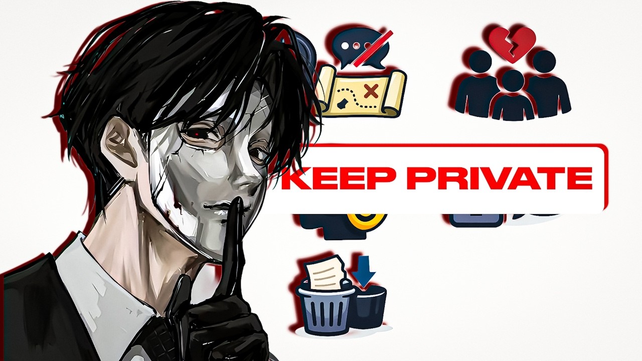 7 Things to Keep PRIVATE in Your Life | Never tell ANYONE 🤫