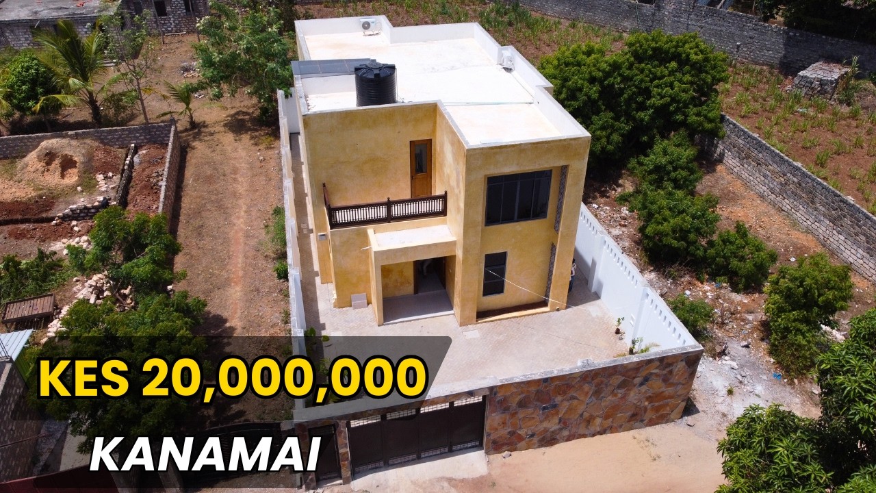 Swahili-Lamu Villa for Sale in Majengo Kanamai | 3 Bedroom + DSQ | Private Pool #blisshomes