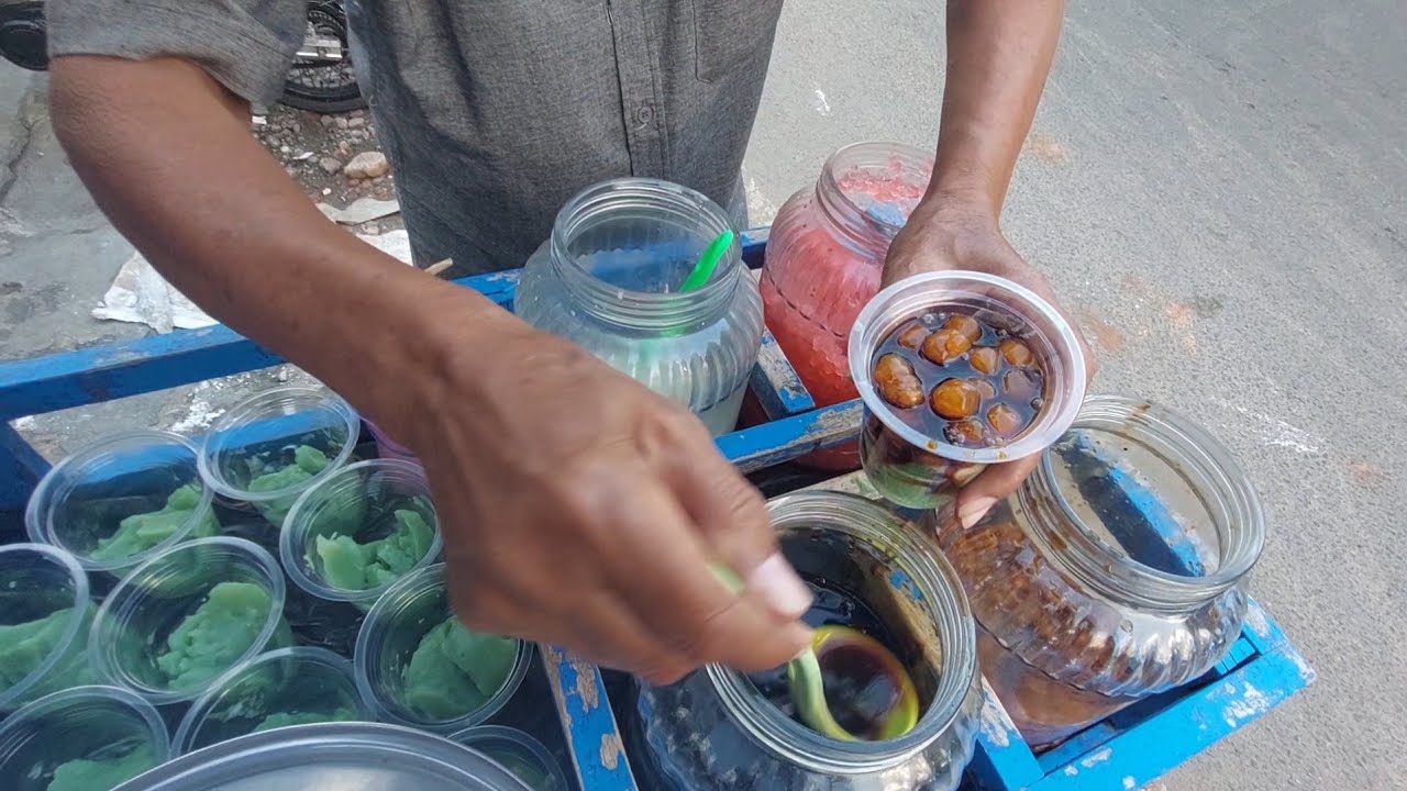 NGGAK NYANGKA ES BUBUR SUMSUM PAK KARJO VIRAL & DITONTON 68JT VIEW !! INDONESIAN TRADITIONAL DESSERT