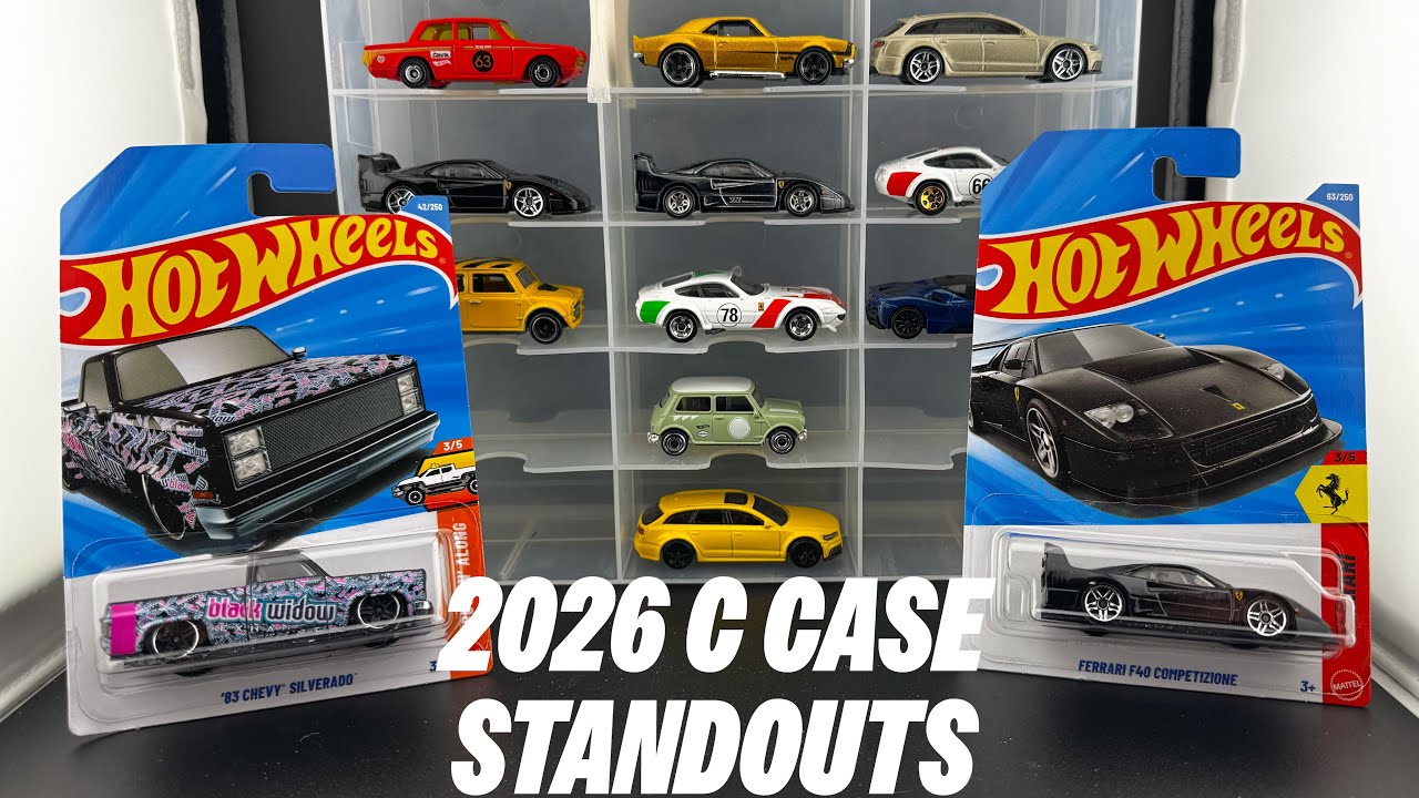 Lamley Unboxing: Hot Wheels 2026 C Case — Standout Models
