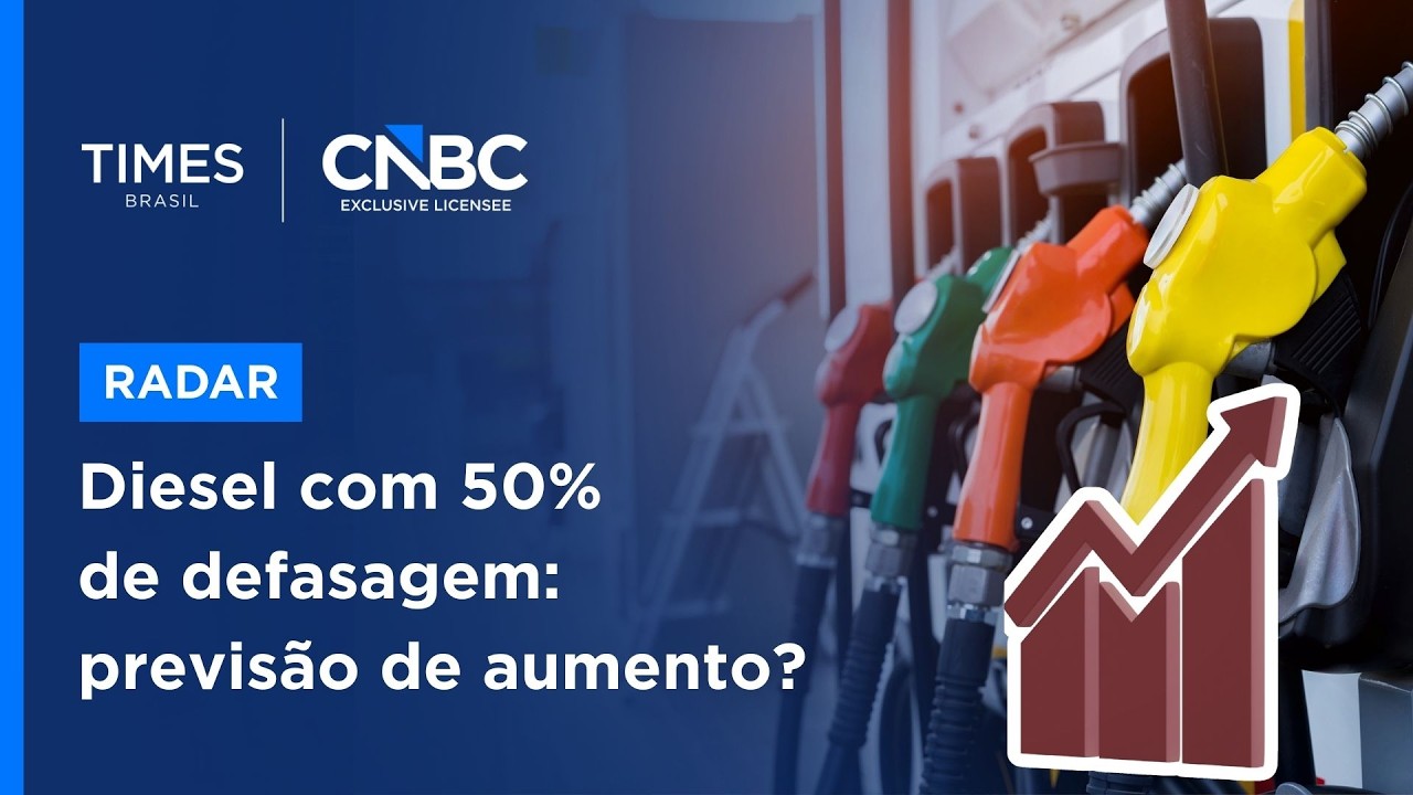 O alerta para defasagem de 50% no diesel e inevitabilidade de reajuste pela Petrobras