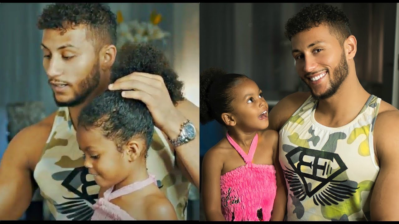 Daddy Does Daughter's hair! 👨‍👧