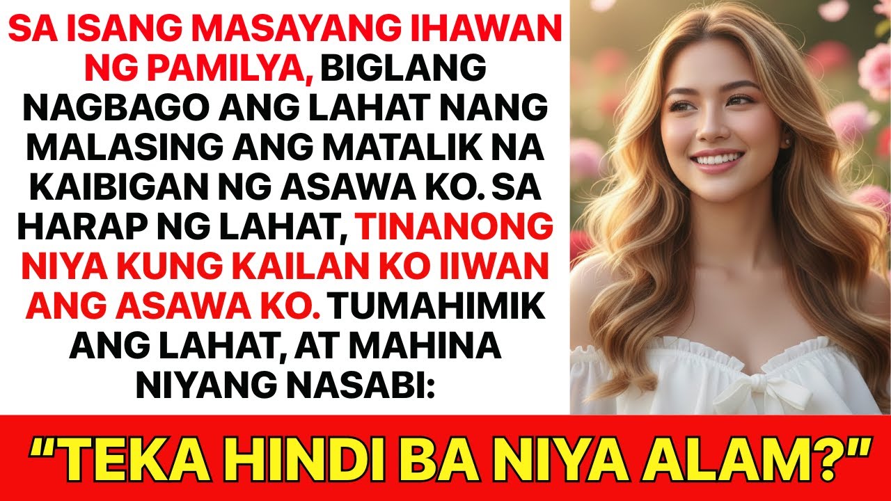 Nalasing ang Kaibigan ng Asawa Ko sa Ihawan at Tinanong Kung Kailan Ko Siya Iiwan