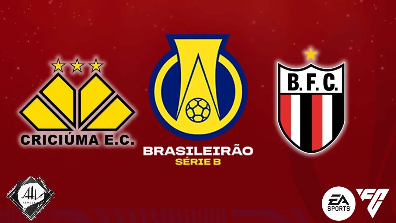 Crici&uacute;ma x Botafogo-SP - 4 rodada Brasileir&atilde;o S&eacute;rie B 2026 - FC 25