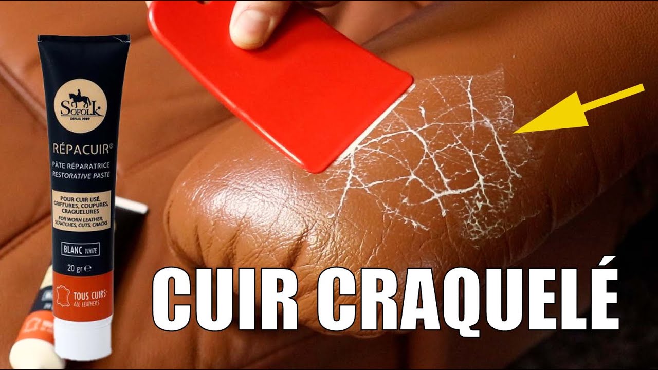 RÉPARATION FAUTEUIL CUIR CRAQUELÉ - SOFOLK