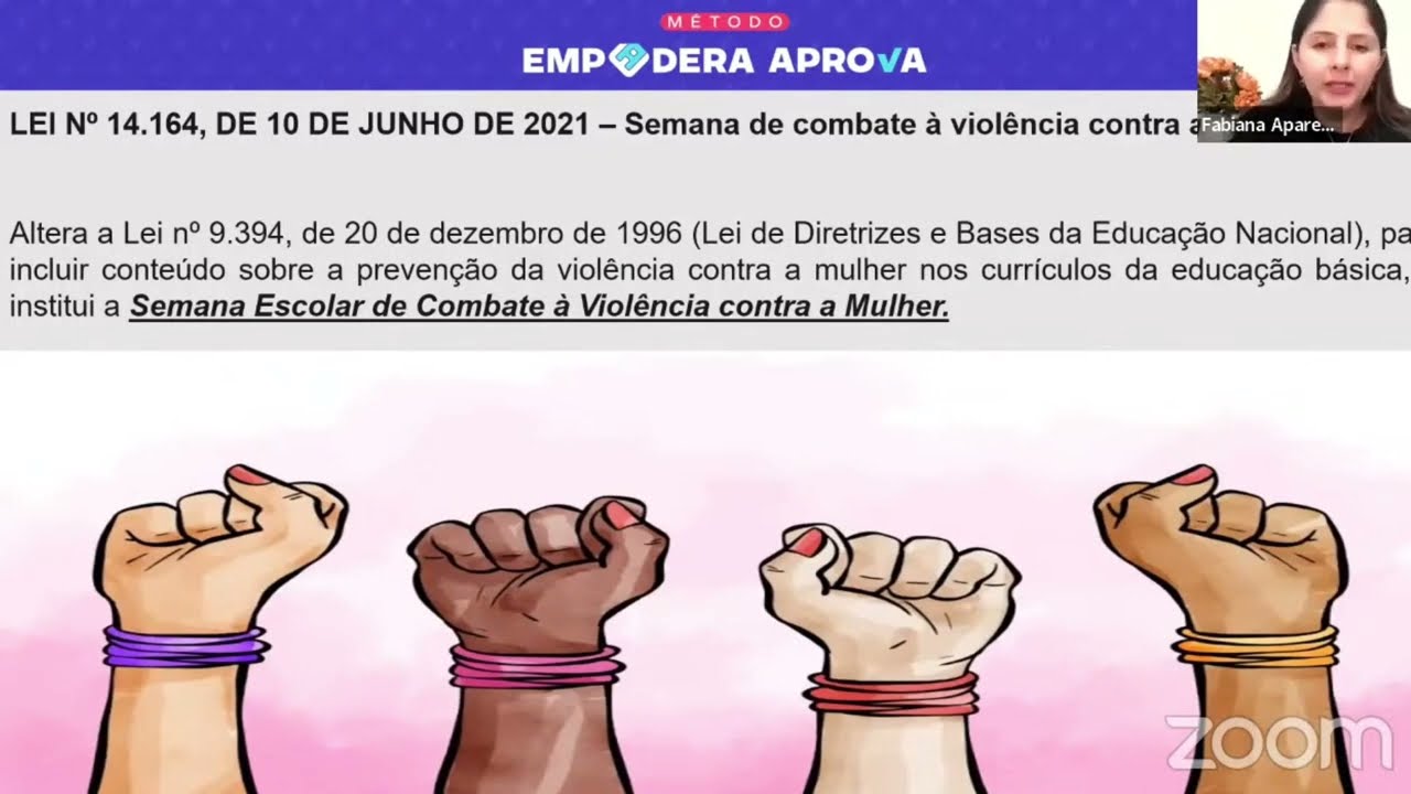 As 04 atualizações da LDB 2021, 2022 e 2023. Assista a Live completa no nosso canal!