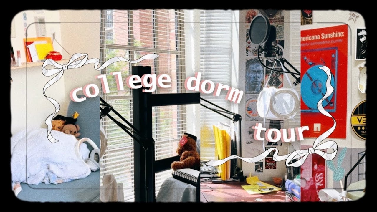 college dorm room tour! 🧸🎓 vanderbilt university EBI single 🛌 ✩