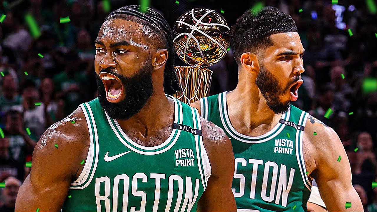 Jayson Tatum & Jaylen Brown 2024 CHAMPIONSHIP Highlights 🍀🏆