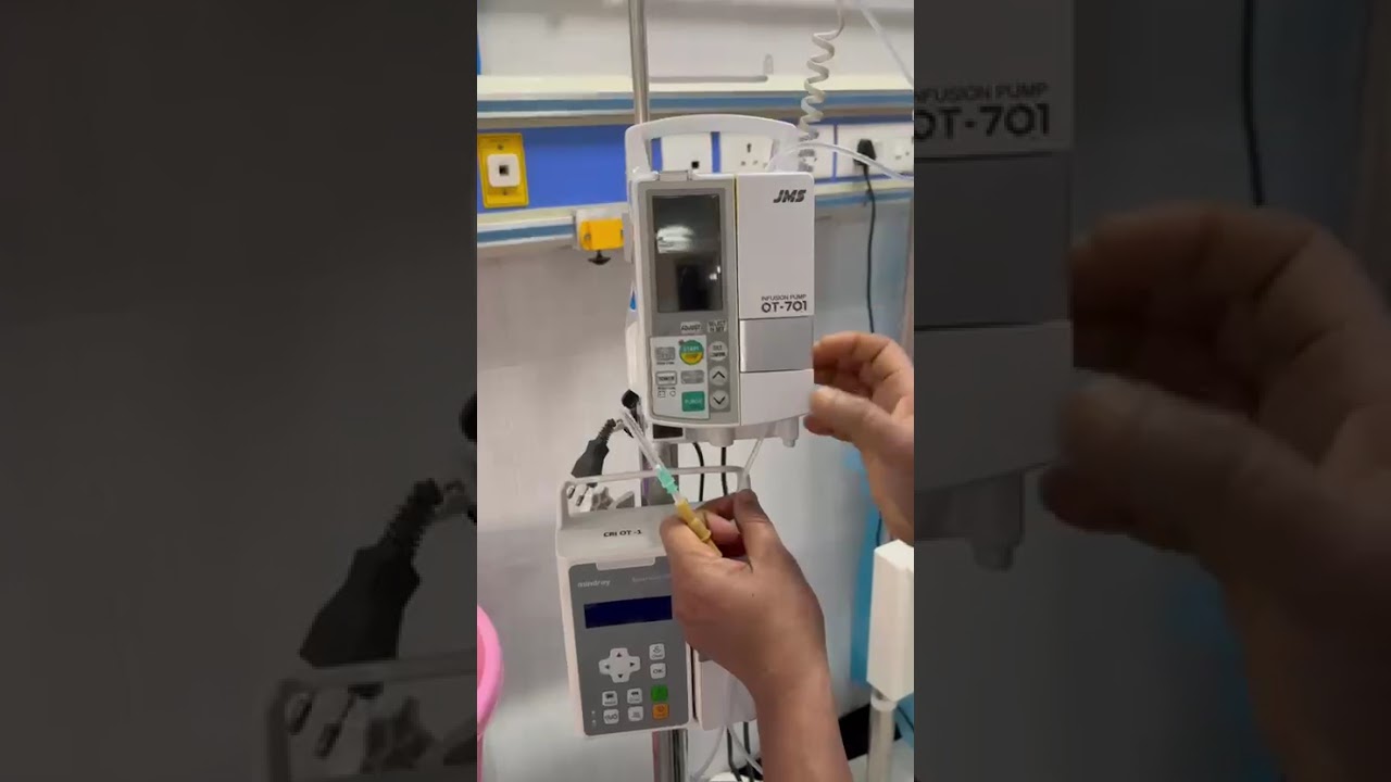 Infusion pump how to use easily 