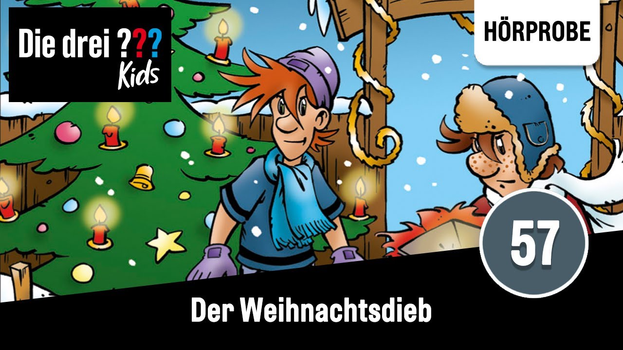 Die drei ??? Kids - Folge 57: Der Weihnachtsdieb | Hörprobe zum Hörspiel